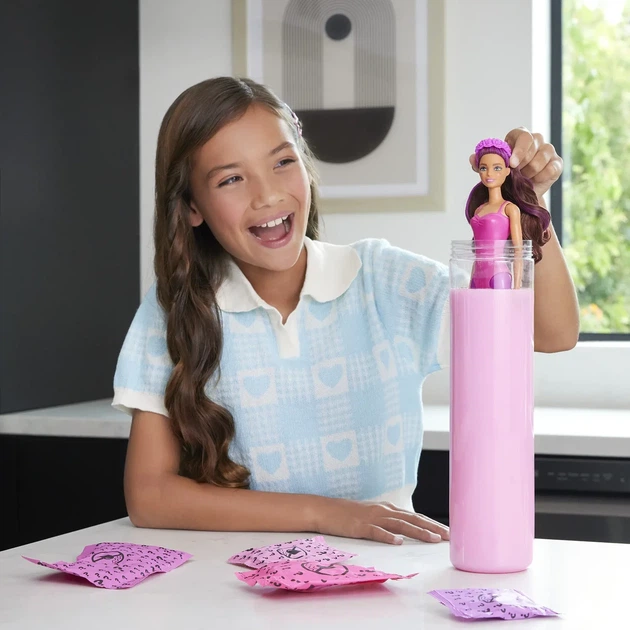 Кулька сюрприз Barbie Кольорове перевтілення Балерина в асортименті - Фото 7 Кулька сюрприз Barbie Кольорове перевтілення Балерина в асортименті - зображення 7