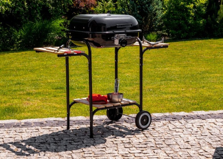 Grill węglowy ModernHome by Multistore z regulacją rusztu (5903089064145) - obraz 7