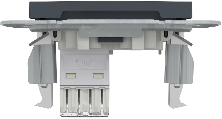 Компьютерная розетка Schneider Electric Asfora RJ45 5 категория UTP Антрацит (EPH4300171) - изображение 4