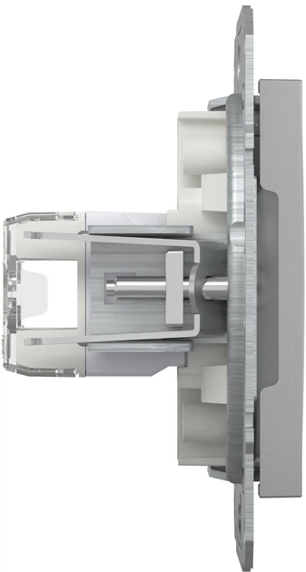 Розетка двойная компьютерная Schneider Electric Asfora RJ45 5 категория UTP Серебристая (EPH4400161) - Фото 2 Розетка двойная компьютерная Schneider Electric Asfora RJ45 5 категория UTP Серебристая (EPH4400161) - изображение 2