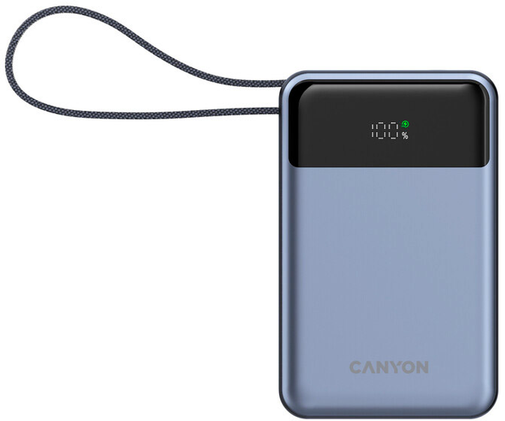 УМБ Canyon OnPower 600 20000 mAh PD65W Dark Grey (CNS-CPB600DG) - зображення 1