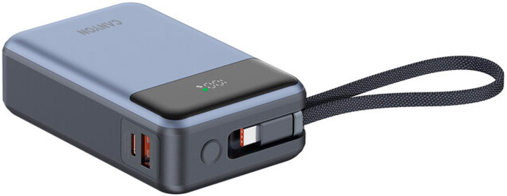 УМБ Canyon OnPower 600 20000 mAh PD65W Dark Grey (CNS-CPB600DG) - зображення 7