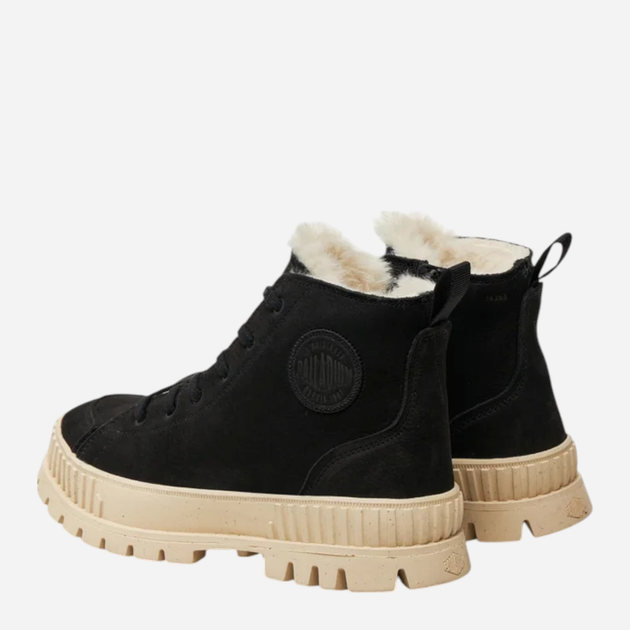 Жіночі зимові черевики високі Palladium Pallashock Zip Warm 74353-008-M 42 (8UK) 27 см Чорні (196660591832) - зображення 3