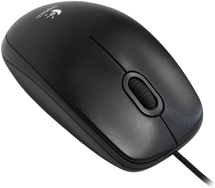 Mysz Logitech B100 USB Czarna (910-003357) - obraz 4