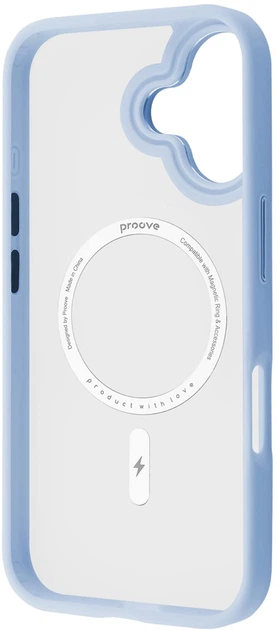 Чохол для смартфона Apple iPhone 16 Plus Proove Essence with Magnetic Ring Sierra Blue (598840807) - зображення 2