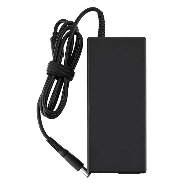 Блок живлення для ноутбука Dell 150W (19.5V, 7.7A), штекер 7.4×5.0 мм з піном (3 отвори), чорний, прямокутний корпус - Фото 2 Блок живлення для ноутбука Dell 150W (19.5V, 7.7A), штекер 7.4×5.0 мм з піном (3 отвори), чорний, прямокутний корпус - изображение 2