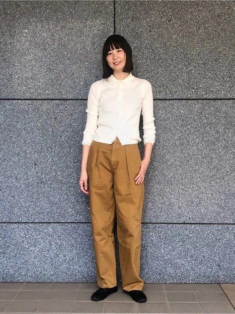 Кардиган шерстяной вязаный женский Uniqlo 960447363 L Молочный (1159825454) - изображение 10