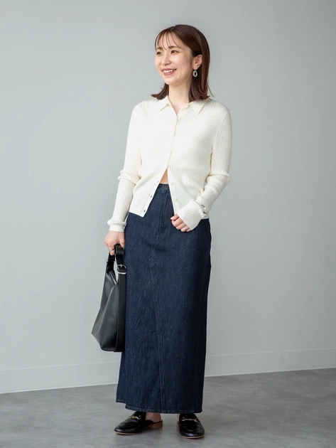 Кардиган шерстяной вязаный женский Uniqlo 960447363 L Молочный (1159825454) - изображение 12