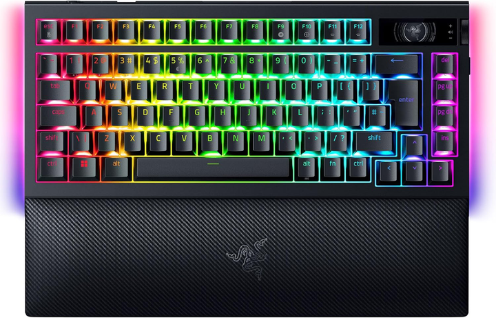 Klawiatura bezprzewodowa Razer BlackWidow V4 Pro Razer Mechanical Switches Orange Wireless/USB Black (RZ03-05130300-R3E1) - obraz 1