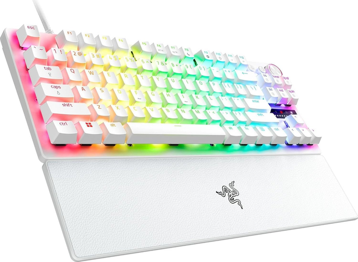 Клавіатура дротова Razer Huntsman V3 Pro TKL Analog Optical Switch Gen-2 USB White (RZ03-04981700-R3M1) - зображення 2