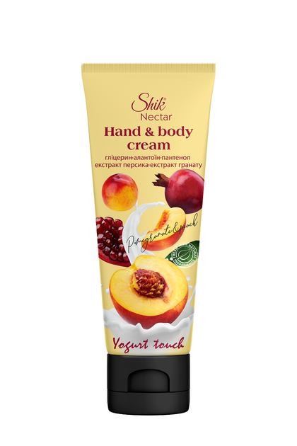 Упаковка крем для рук и тела Shik Nectar Yogurt Touch Экстракт персика и граната, 75 мл х 20 шт. - изображение 2