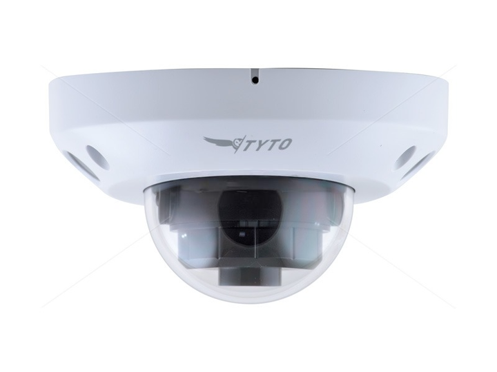 Купольная IP камера с микрофоном Tyto IPC 5D28-MF1S-30 (AI-L), 5Мп - Фото 2 Купольная IP камера с микрофоном Tyto IPC 5D28-MF1S-30 (AI-L), 5Мп - изображение 2