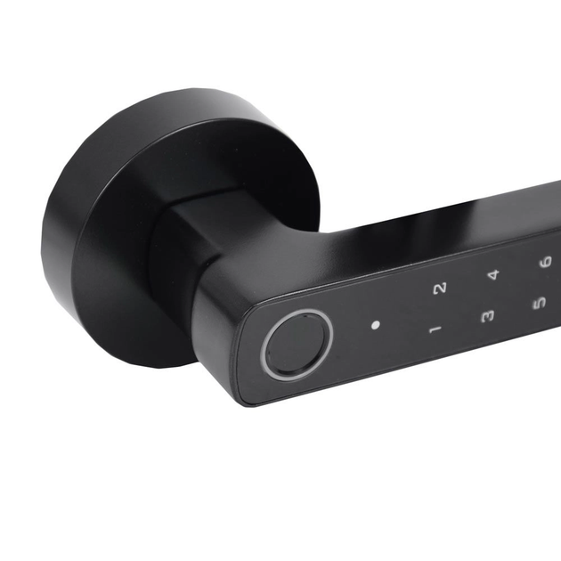 Розумний дверний біометричний замок Atis Lock BT-100-T Black - зображення 3