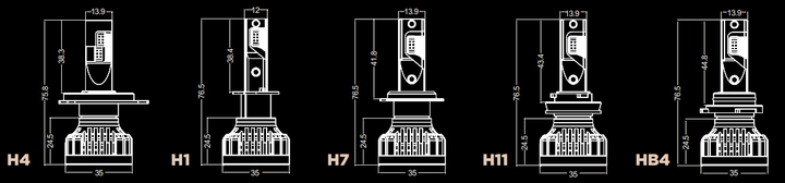 Світлодіодні лампи DriveX AL-01 PRO H7 KIA 52W CAN 9-32V 6K (пара) (115248) - Фото 5 Світлодіодні лампи DriveX AL-01 PRO H7 KIA 52W CAN 9-32V 6K (пара) (115248) - изображение 5