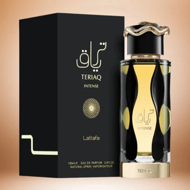 Парфюмированная вода унисекс Lattafa Perfumes Teriaq Intense, 100