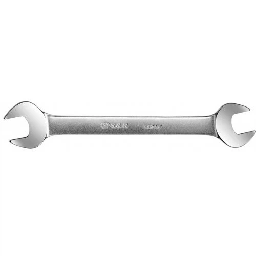 Ключ гаечный рожковый S&R 16х17х204 мм (270005721) - Фото 1 Ключ гаечный рожковый S&R 16х17х204 мм (270005721) - изображение 1
