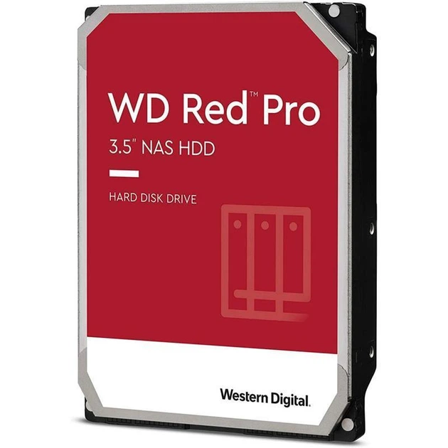Накопичувач HDD SATA 16.0TB WD Red Pro NAS 7200rpm 512MB (WD161KFGX) - изображение 2