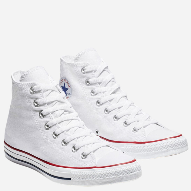 Жіночі кеди високі Converse Chuck Taylor All Star M7650C 36.5 (4US) Білі (886952780395) - зображення 2