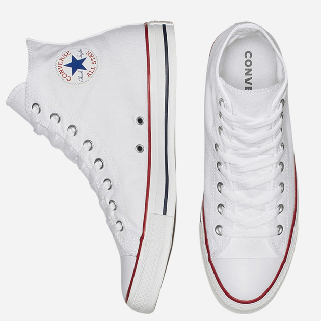 Жіночі кеди високі Converse Chuck Taylor All Star M7650C 37 (4.5US) Білі (886952780401) - зображення 5