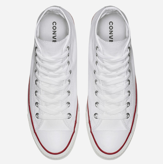 Trampki męskie materiałowe wysokie Converse Chuck Taylor All Star M7650C 44.5 (10.5US) Białe (886952780524) - obraz 4