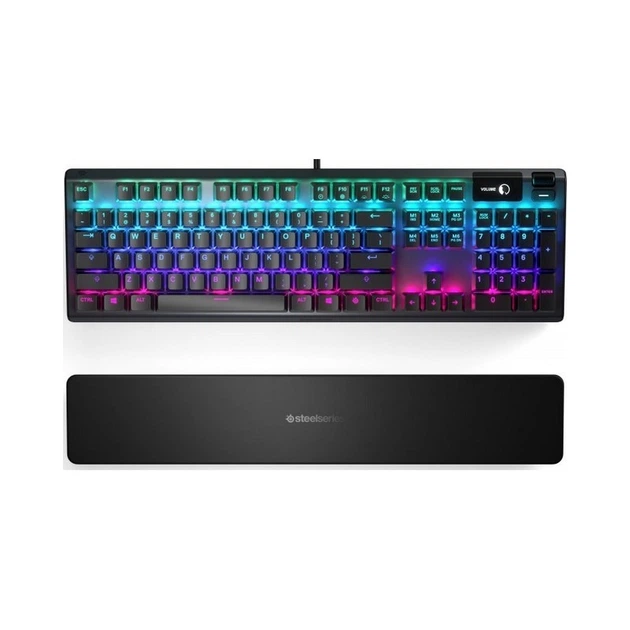 Клавиатура SteelSeries Apex 5 Black USB (64532) - Фото 2 Клавиатура SteelSeries Apex 5 Black USB (64532) - изображение 2