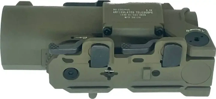 Оптический прицел ELCAN 1-4X на АК-74 АР-15 - изображение 4