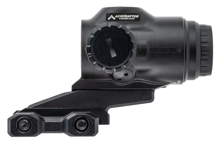 Прицел призматический Primary Arms SLx 3X MicroPrism сетка ACSS Raptor 5.56/.308 Meter. Black - изображение 6