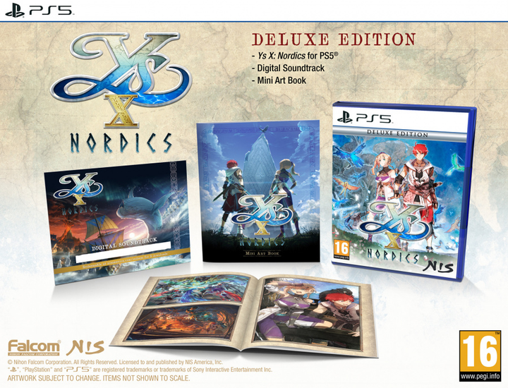 Гра PS5 Ys X Nordics Deluxe Edition (Blu-ray диск) (0810100864064) - зображення 2