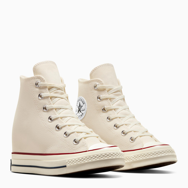 Женские кеды высокие Converse Chuck 70 Wedge A12562C 38 (7.5US) 24.5 см Khaki/Off White (194435241524) - изображение 2