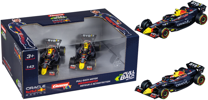 Pojazdy Carrera Red Bull Double Action 15813025 (9003150130253) - obraz 2