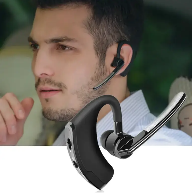 Бездротова Bluetooth гарнітура Callme V8 для смартфонів IOS Android - зображення 2
