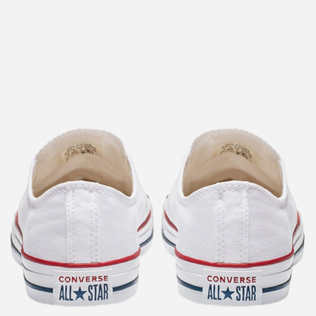 Чоловічі кеди низькі Converse Chuck Taylor All Star M7652C 42 (8.5US) Білі (886952780654) - зображення 4