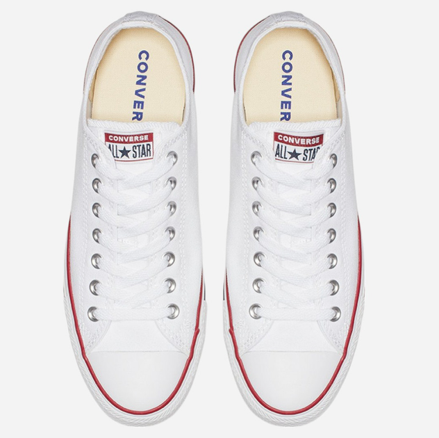 Чоловічі кеди низькі Converse Chuck Taylor All Star M7652C 42 (8.5US) Білі (886952780654) - зображення 5