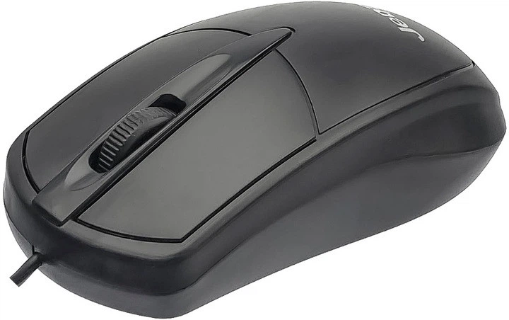 Компьютерная мышь проводная Jedel CP72 для ПК/ноутбука 1000 DPI 1.35М классическая Черный - Фото 2 Компьютерная мышь проводная Jedel CP72 для ПК/ноутбука 1000 DPI 1.35М классическая Черный - изображение 2