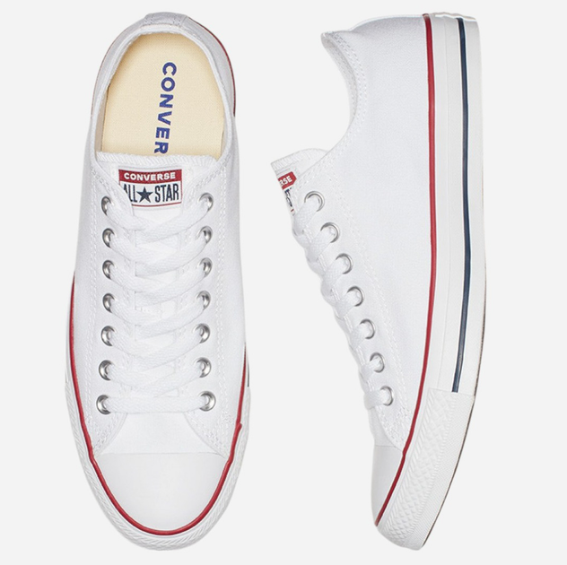 Чоловічі кеди низькі Converse Chuck Taylor All Star M7652C 45 (11US) Білі (886952780708) - зображення 6