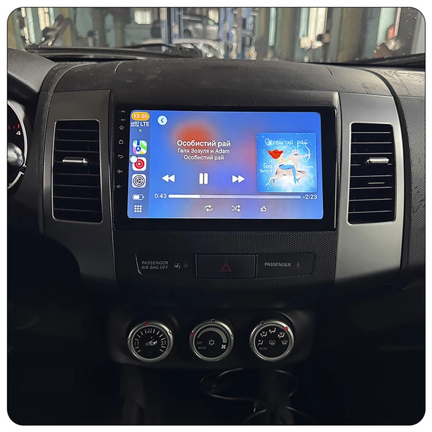 Штатная магнитола Lesko для Mitsubishi Outlander (2005-2012гг.) 9" 2/32 Андроид Митсубиси Аутлендер - изображение 3