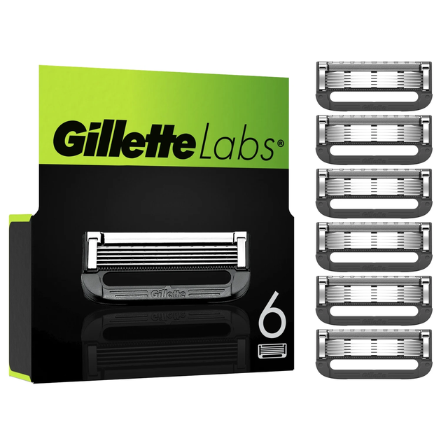 Картридж Gillette "Labs" (6) - Фото 2 Картридж Gillette "Labs" (6) - изображение 2