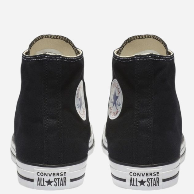 Жіночі кеди високі Converse Chuck Taylor All Star M9160C 40 (7US) Чорні (886952781309) - зображення 4