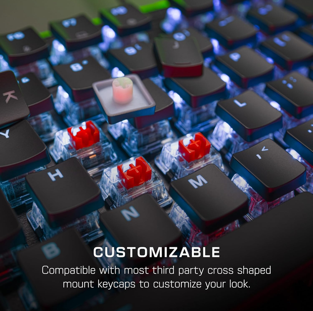 Klawiatura przewodowa Turtle Beach Vulcan II - 100% Mechanical Keyboard Black (0731855210084) - obraz 8
