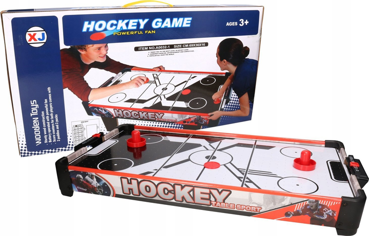 Настільна гра Gazelo Air Hockey G147456 69 x 36 см (5900949430058) - зображення 1