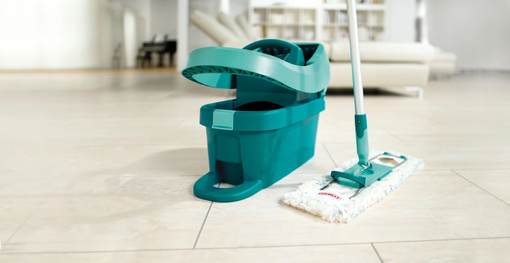 Швабра Leifheit 67036286 Profi micro duo Зелена (4006501550453) - зображення 3