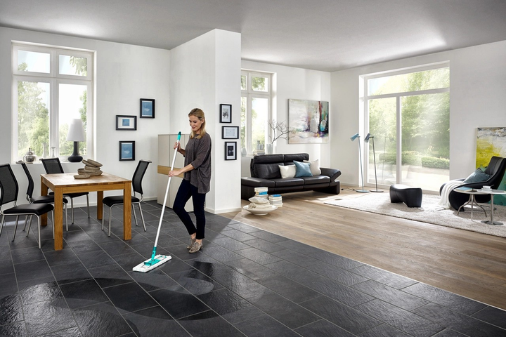Швабра Leifheit 67036286 Profi micro duo Зелена (4006501550453) - зображення 8