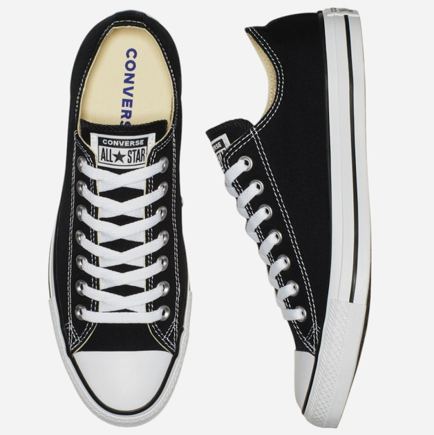 Trampki damskie materiałowe do kostki Converse Chuck Taylor All Star M9166C 40 (7US) Czarne (886952781811) - obraz 6