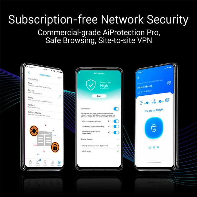 Система WiFi-Mesh ASUS ZenWiFi BT10 BE25000, 1x10GE LAN, 1xGE WAN/LAN, 1x10GE LAN, 1xUSB 3.0 - зображення 14
