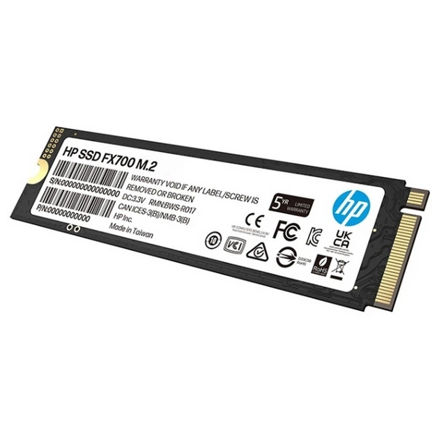 内蔵型SSD HP FX700 2TB SSD SSD диск HP FX700 2Tb M.2 PCIe 4.0 x4 NVMe 2.0 2280 TLC 3D V-NAND