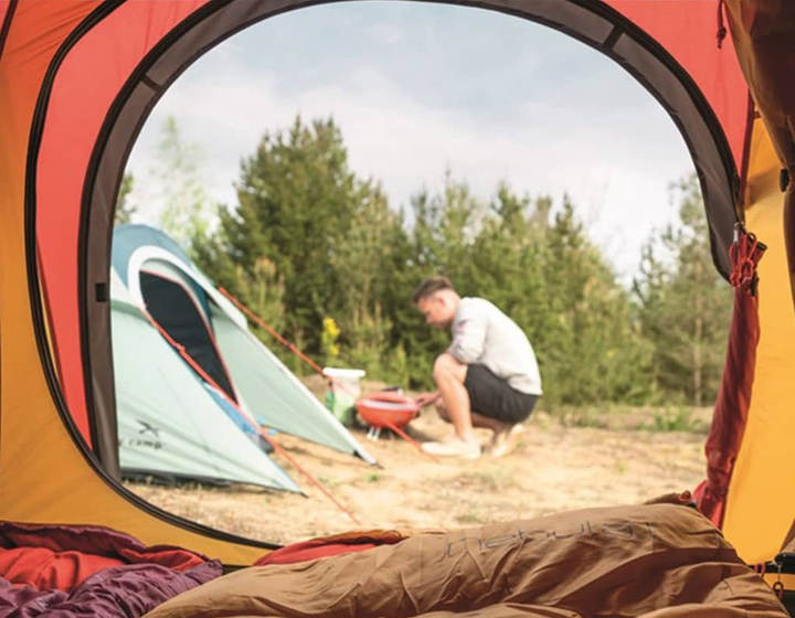 Вугільний гриль Easy Camp Adventure Grill Orange (5709388085931) - зображення 3