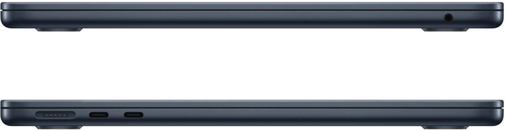 Laptop Apple MacBook Air 13.6" M2 16/256GB 2022 (MC7X4RU/A) (QWERTY+cyrylica) Midnight - obraz 4