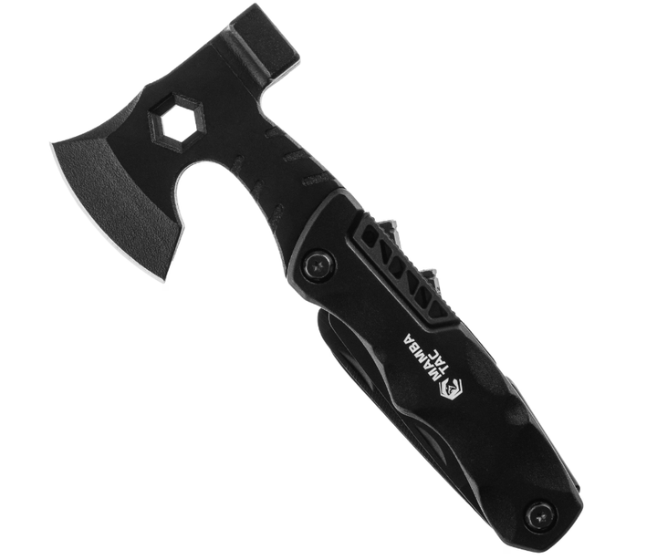 Мультитул Молоток Сокира Mamba Tac Axe Solver 19 в 1 Чорний MBT-SLR - зображення 2