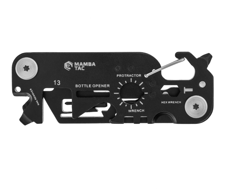Мультитул Mamba Tac Axe Crane 25 в 1 Черный MBT-CRN - Фото 7 Мультитул Mamba Tac Axe Crane 25 в 1 Черный MBT-CRN - изображение 7