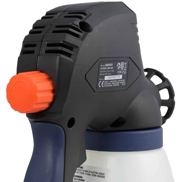 Пістолет-розпилювач фарбувальний електричний 110W/230V/800 мл FERM Power Tools F-SGM1012 - Фото 7 Пістолет-розпилювач фарбувальний електричний 110W/230V/800 мл FERM Power Tools F-SGM1012 - изображение 7